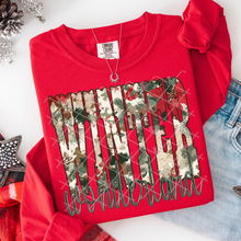 Load image into Gallery viewer, Christmas Camo Sayin Collection DROPDOWN TRANSFER THREAD OCT 25