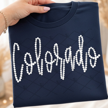 Load image into Gallery viewer, Faux Pearl States (all 50 states available) TRANSFER THREAD FEB 26