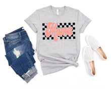 Load image into Gallery viewer, Black And Coral Mama 2 Color 9'' PUFF SCREEN