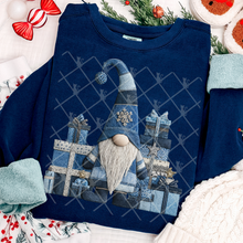 Load image into Gallery viewer, Denim Christmas Collection Patchwork DROPDOWN TRANSFER THREAD OCT 25