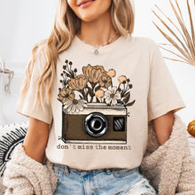 Load image into Gallery viewer, Don't Miss The Moment Camera & Flowers DROPDOWN TRANSFER SDD MAR 26