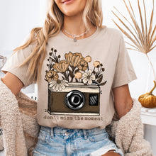 Load image into Gallery viewer, Don't Miss The Moment Camera & Flowers DROPDOWN TRANSFER SDD MAR 26