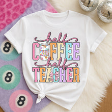 Load image into Gallery viewer, Half Coffee Half Teacher Pencil Bow TRANSFER DWS FEB 26 | NOT ALL HEROS WEAR CAPES COLLAB CST X DDVA X DWS X PHDC