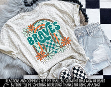 Load image into Gallery viewer, Floral Arch Checkered Mascots DROPDOWN TRANSFER CAP