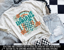Load image into Gallery viewer, Floral Arch Checkered Mascots DROPDOWN TRANSFER CAP