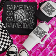 Load image into Gallery viewer, Game Day Stacked Sports Faux Rhinestones DROPDOWN TRANSFER CSD