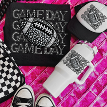 Load image into Gallery viewer, Game Day Stacked Sports Faux Rhinestones DROPDOWN TRANSFER CSD