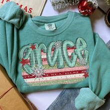 Load image into Gallery viewer, Striped Prayer Collection DROPDOWN TRANSFER THREAD OCT 25