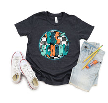 Load image into Gallery viewer, Teal Orange Bolt School Grades TRANSFER