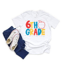 Load image into Gallery viewer, Back To School Apple Grade Level Colored TRANSFER