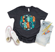 Load image into Gallery viewer, Teal Orange Bolt School Grades TRANSFER