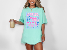 Load image into Gallery viewer, Jesus Made Her A Mama Stripes TRANSFER ET MAR 26