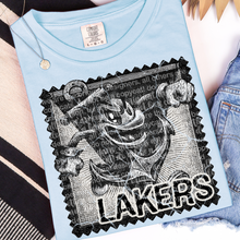 Load image into Gallery viewer, Mascot Postage Stamp Dropdown TRANSFER THREAD JULY 25