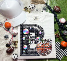 Load image into Gallery viewer, Faux Leather Rhinestone Basketball Mascots DROPDOWN TRANSFER CAP