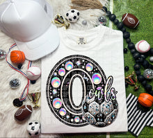 Load image into Gallery viewer, Faux Leather Rhinestone Soccer Mascots DROPDOWN TRANSFER CAP