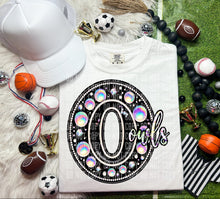 Load image into Gallery viewer, Leather Rhinestone Mascot DROPDOWN TRANSFER CAP