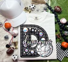 Load image into Gallery viewer, Faux Leather Rhinestone Volleyball Mascots DROPDOWN TRANSFER CAP