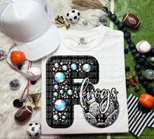 Load image into Gallery viewer, Faux Leather Rhinestone Soccer Mascots DROPDOWN TRANSFER CAP