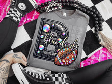 Load image into Gallery viewer, Faux Leather Rhinestone Football Mascots DROPDOWN TRANSFER CAP