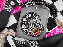 Load image into Gallery viewer, Faux Leather Rhinestone Football Mascots DROPDOWN TRANSFER CAP