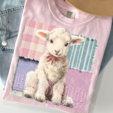 Load image into Gallery viewer, Animal + Sayings Faux Patch Background DROPDOWN TRANSFER THREAD FEB 26