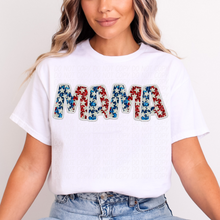 Load image into Gallery viewer, 4th of July Faux Embroidery Star Name Dropdown TRANSFER CSD MAY 25