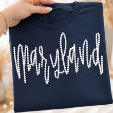 Load image into Gallery viewer, Faux Pearl States (all 50 states available) TRANSFER THREAD FEB 26