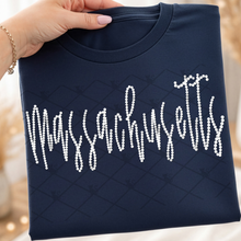 Load image into Gallery viewer, Faux Pearl States (all 50 states available) TRANSFER THREAD FEB 26