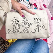 Load image into Gallery viewer, Be Mine Heart Lollipop Doodle Character DROPDOWN TRANSFER HMWK NOV 25