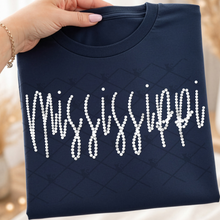 Load image into Gallery viewer, Faux Pearl States (all 50 states available) TRANSFER THREAD FEB 26