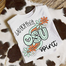 Load image into Gallery viewer, We Got That Mascot Spirit Floral Wave DROPDOWN TRANSFER CAP