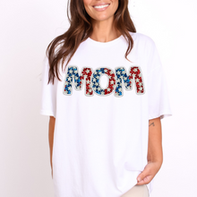 Load image into Gallery viewer, 4th of July Faux Embroidery Star Name Dropdown TRANSFER CSD MAY 25