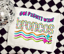 Load image into Gallery viewer, Go Fight Win Bright Checkered Mascots DROPDOWN TRANSFER CAP