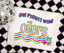 Load image into Gallery viewer, Go Fight Win Bright Checkered Mascots DROPDOWN TRANSFER CAP
