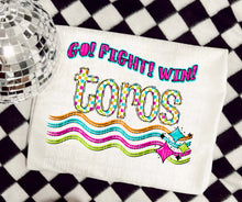 Load image into Gallery viewer, Go Fight Win Bright Checkered Mascots DROPDOWN TRANSFER CAP
