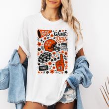 Load image into Gallery viewer, Game Day Checker Football Doodle Color DROPDOWN TRANSFER PARJO JULY 25