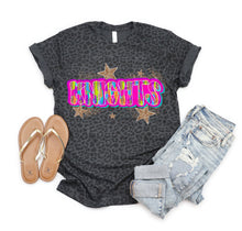 Load image into Gallery viewer, Bright Brushstroke Mascots With Gold Stars Dropdown TRANSFER SCAR JULY 25