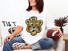 Load image into Gallery viewer, Faux Sequin Football Mascot Dropdown TRANSFER SY JAN 26