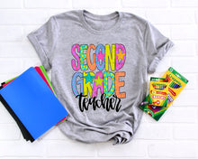 Load image into Gallery viewer, Bright Checker School Occupations Dropdown TRANSFER ARA MAY 25