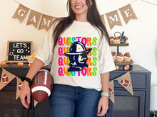 Load image into Gallery viewer, Bright Stacked Mascots Star Eyes DROPDOWN TRANSFER TSC 24