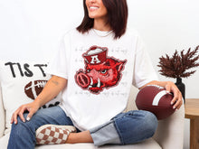 Load image into Gallery viewer, Faux Sequin Football Mascot Dropdown TRANSFER SY JAN 26