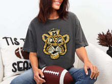Load image into Gallery viewer, Faux Sequin Football Mascot Dropdown TRANSFER SY JAN 26