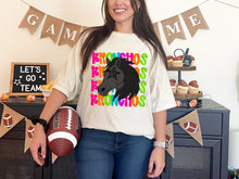 Load image into Gallery viewer, Bright Stacked Mascots Star Eyes DROPDOWN TRANSFER TSC 24
