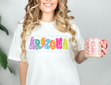 Load image into Gallery viewer, Bright Bubble Heart States DROPDOWN TRANSFER SAV