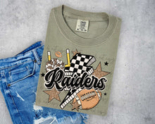 Load image into Gallery viewer, Football Mascot Checker Bolt Gold Stars Dropdown TRANSFER SCAR JULY 25