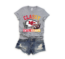Load image into Gallery viewer, Classy Until Kickoff Chiefs Dropdown TRANSFER
