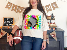 Load image into Gallery viewer, Bright Stacked Mascots Star Eyes DROPDOWN TRANSFER TSC 24