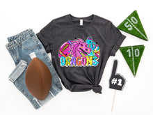 Load image into Gallery viewer, Football And Poms Mascot Bright DROPDOWN TRANSFER
