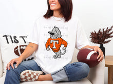 Load image into Gallery viewer, Faux Yarn Football Mascot Dropdown TRANSFER SY JAN 26