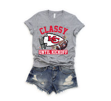 Load image into Gallery viewer, Classy Until Kickoff Chiefs Dropdown TRANSFER